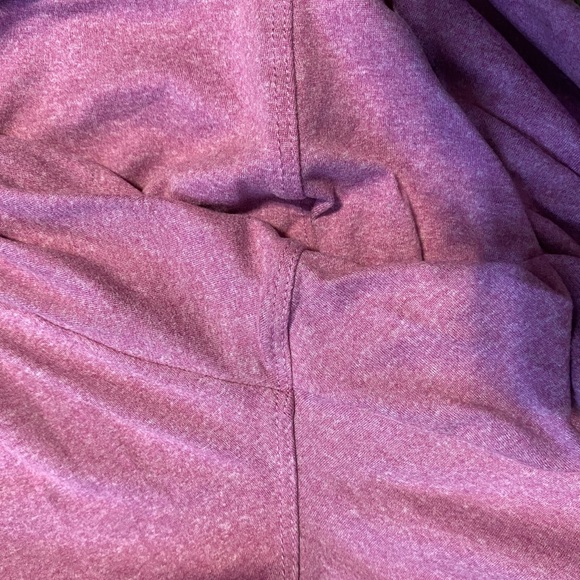 LuLaRoe Lilac Purple Heather/Pinkish-Purple Heathered OS Leggings - Picture 11 of 13